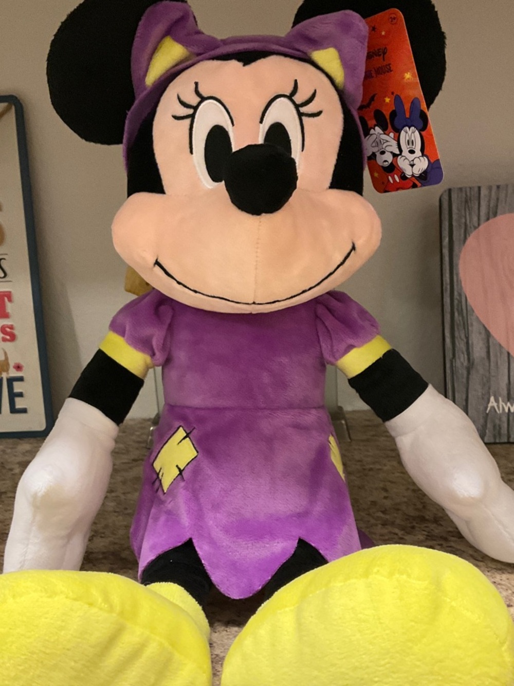Disney Minnie Mouse Halloween Plush